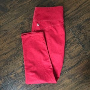 Pink Fabletics Cropped Leggings